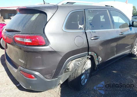 2015 Jeep Cherokee Limited z USA, uszkodzony, nr VIN 1C4PJLDB5FW547599